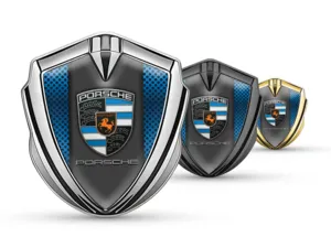 Porsche Badge Auto Lusso Disegno Lussuoso Lega